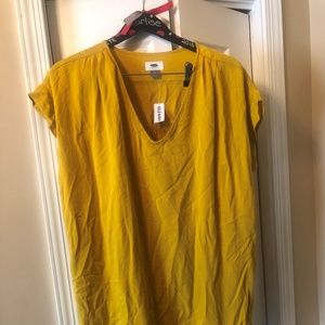 Mustard Old Navy Dress